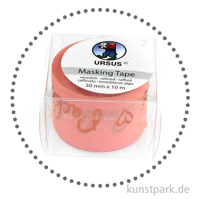 Artikelbild 2 des Artikels “Motiv-Klebeband Washitape - Packed with love, 30 mm, 10 m Rolle “