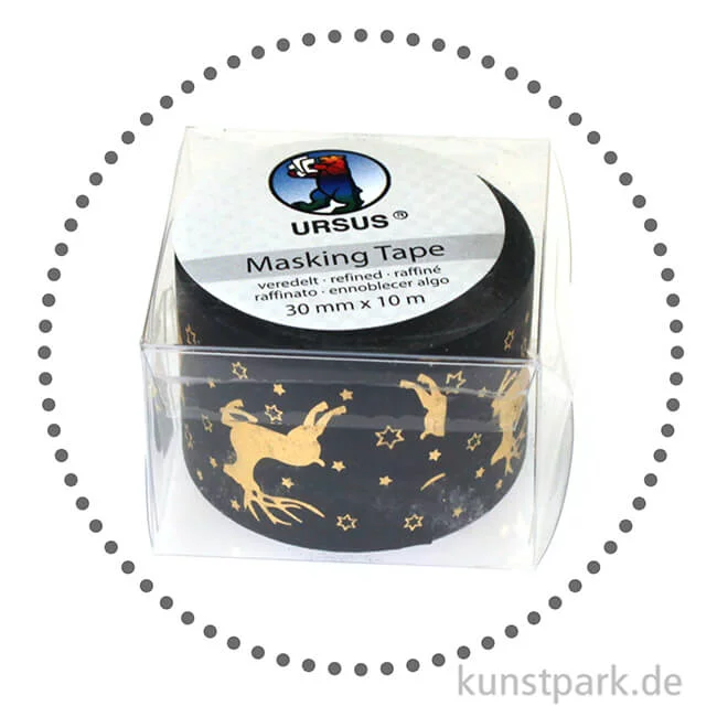 Artikelbild 2 des Artikels “Motiv-Klebeband Washitape - Rentier, 30 mm, 10 m Rolle “
