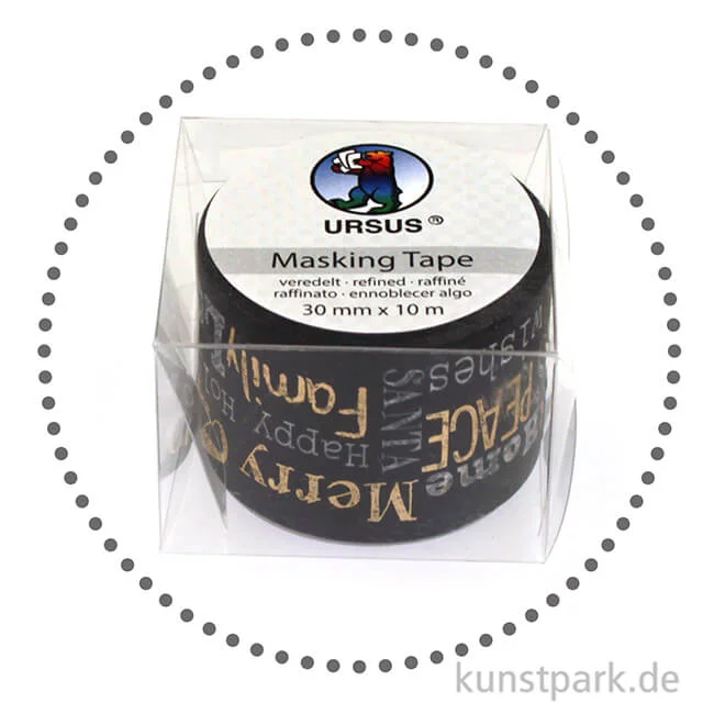 Artikelbild 2 des Artikels “Motiv-Klebeband Washitape - X-Mas, 30 mm, 10 m Rolle “