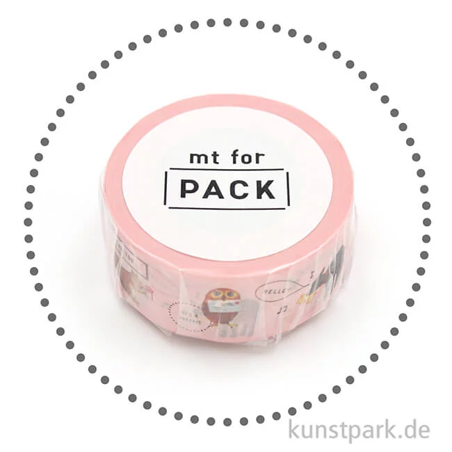 Artikelbild 2 des Artikels “MT Masking Tape Animals, 25 mm, 15 m Rolle “