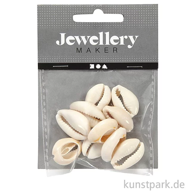 Artikelbild 2 des Artikels “Muschelperlen, Natur, 20 mm, 12 Stück “