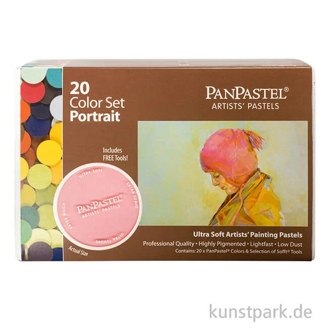 Artikelbild 2 des Artikels “PanPastel Set mit 20 Farben - Portrait “