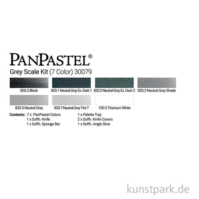 Artikelbild 2 des Artikels “PanPastel Set mit 7 Farben - Modellbau Schmutz u. Ruß “