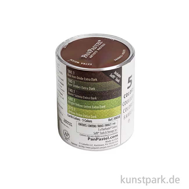 Artikelbild 2 des Artikels “PanPastel Starter Set - 5 x 9 ml Erd-Farbtöne “