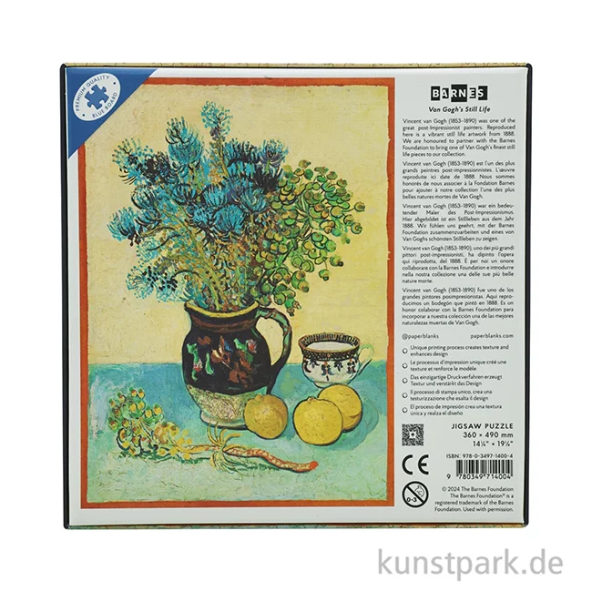 Artikelbild 2 des Artikels “PAPERBLANKS Puzzle - Van Goghs Stillleben, 500 Teile “
