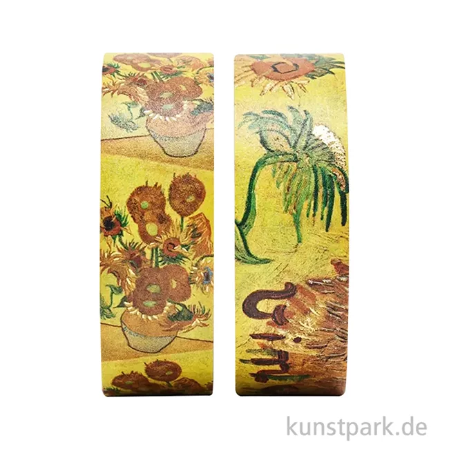 Artikelbild 2 des Artikels “PAPERBLANKS Washi Tape Set, 2 x 10m - Van Gogh, Sonnenblumen “