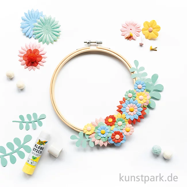 Artikelbild 2 des Artikels “Papierblumen, 20-55mm, 30 Stück, farbig sortiert “