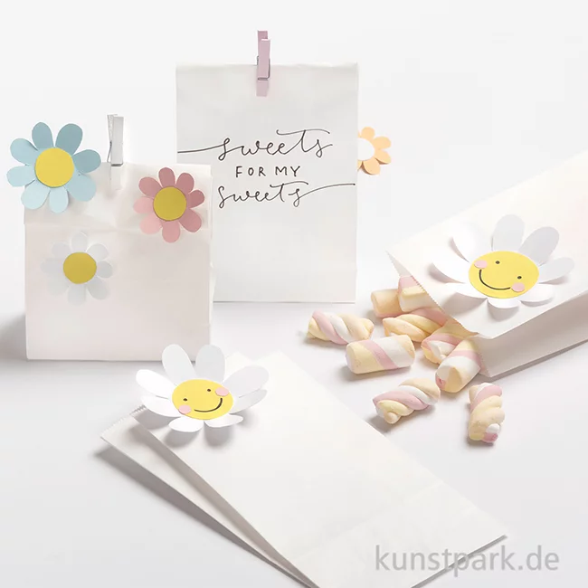 Artikelbild 2 des Artikels “Papiertüten weiß mit Blockboden, 120x60x210 mm, 15 Stück “