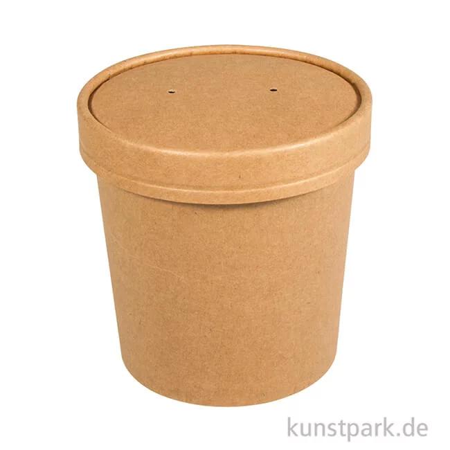 Artikelbild 2 des Artikels “Pappbecher mit Deckel, lebensmittelecht, 4 Stück “