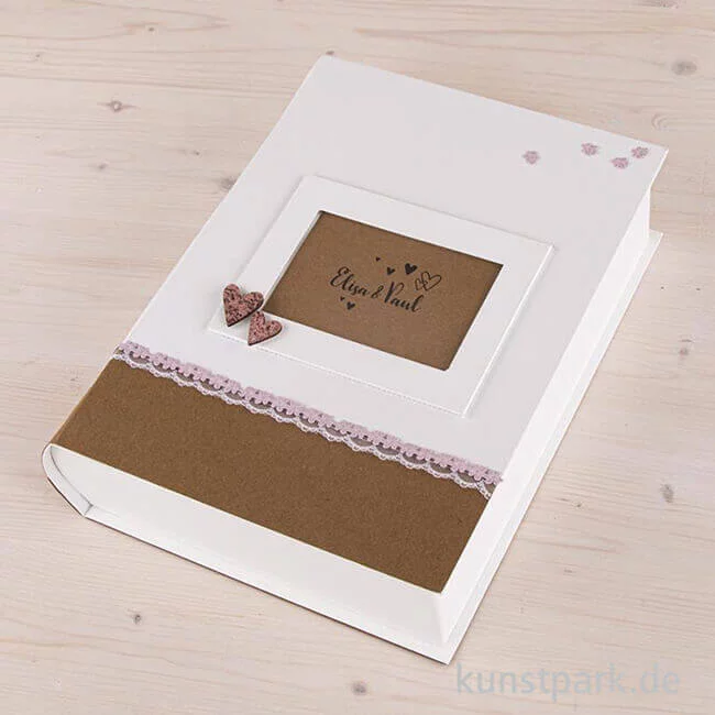 Artikelbild 2 des Artikels “Pappmache Box - Memories, Weiß, Größe 34x27x8 cm “