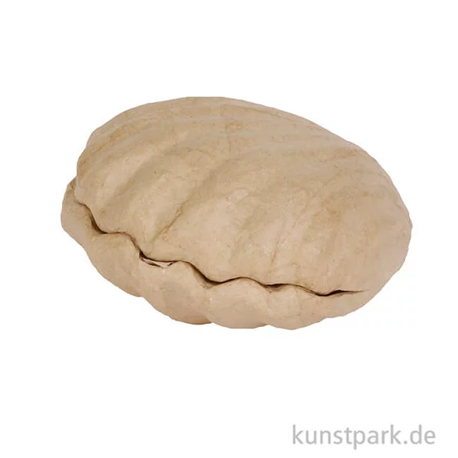 Artikelbild 2 des Artikels “Pappmaché Box - Muschel, 12 x 12 x 5 cm “