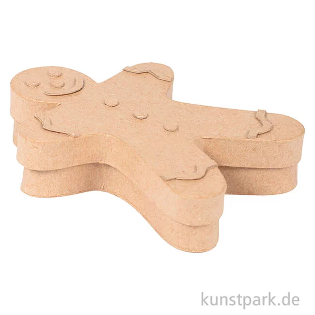 Artikelbild 2 des Artikels “Pappschachtel Lebkuchenmann, 12 x 3 x 15 cm “