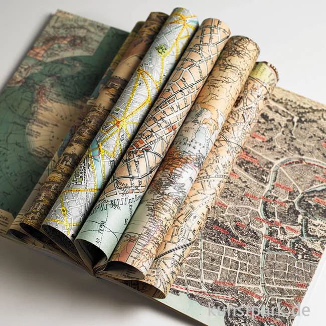 Artikelbild 2 des Artikels “PEPIN Kreativpapier Buch - Maps “