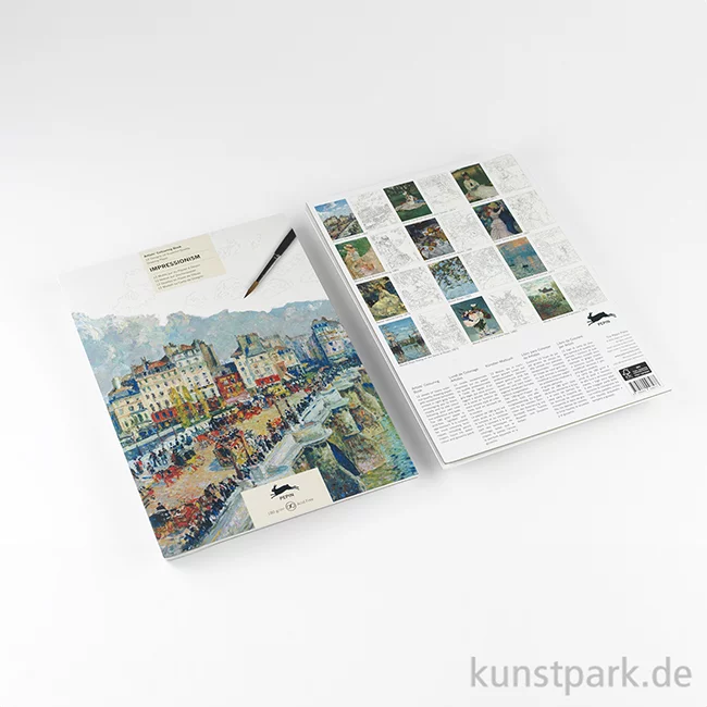 Artikelbild 2 des Artikels “PEPIN Künstler Malbuch - Impressionism “