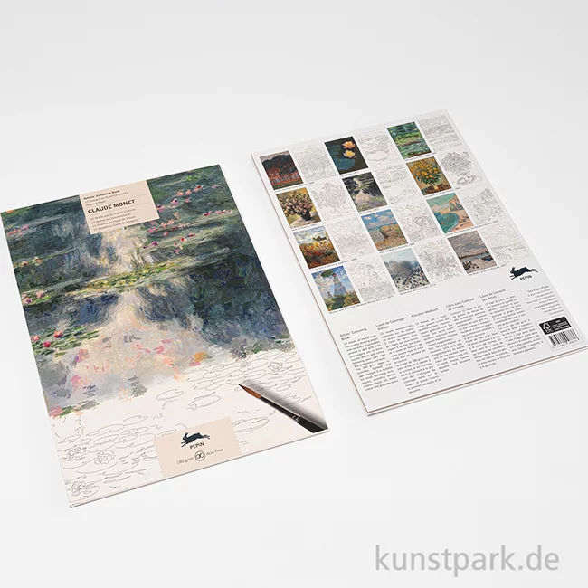 Artikelbild 2 des Artikels “PEPIN Künstler Malbuch - Claude Monet “