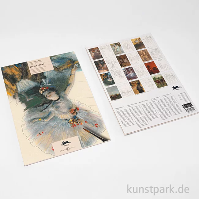 Artikelbild 2 des Artikels “PEPIN Künstler Malbuch - Edgar Degas “