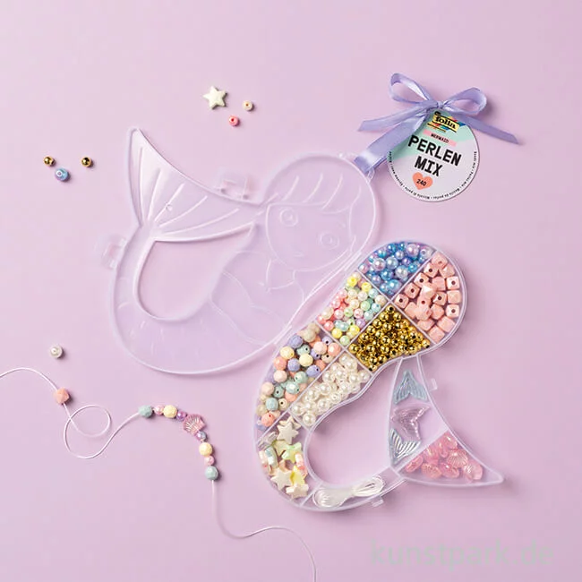 Artikelbild 2 des Artikels “Perlen Mix - MERMAID, 240 Teile “
