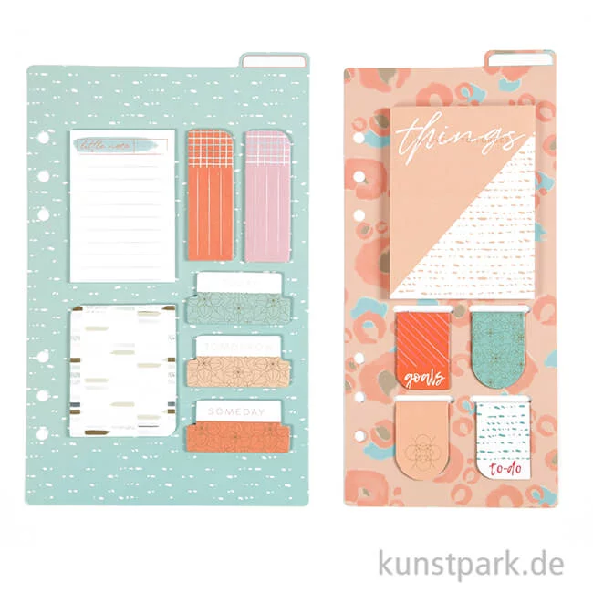 Artikelbild 2 des Artikels “Post-its & Lesezeichen für Kreativbücher - Wasserfarben Design “