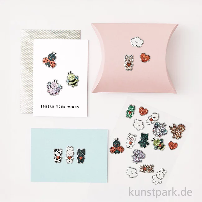Artikelbild 2 des Artikels “Puffy Sticker - Chingu, Holographisch, 1 Bogen “