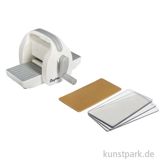 Artikelbild 2 des Artikels “Rayher Mini Stanz- und Prägemaschine mit 4 Platten, 19 x 9,5 x 13 cm “