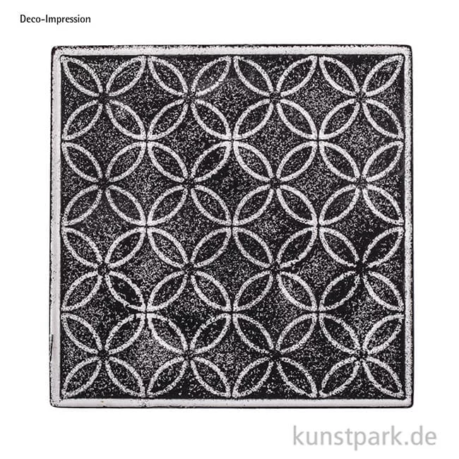 Artikelbild 2 des Artikels “Relief-Eingießplatte für Fliese - Blumenzirkel “