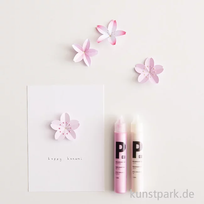 Artikelbild 2 des Artikels “Sakura Papierblüten Mini - 90 Kirschblüten aus Papier “