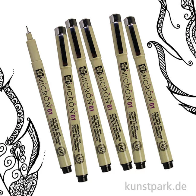 Artikelbild 2 des Artikels “Sakura ZENTANGLE Tool Set 6-teilig “