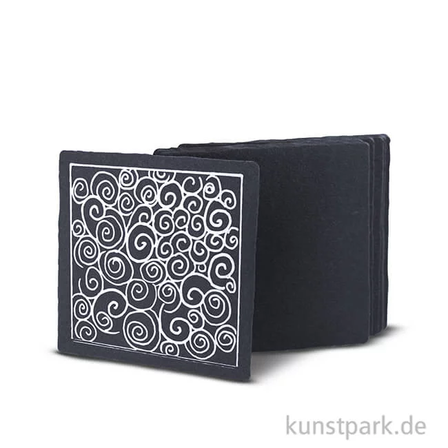 Artikelbild 2 des Artikels “Sakura ZENTANGLE Papier, 20 schwarze Kacheln, 89 mm “