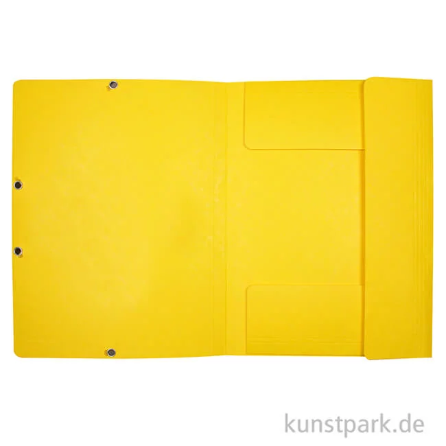 Artikelbild 2 des Artikels “Sammelmappe aus Manilakarton mit Gummiverschluss, DIN A4 Gelb“