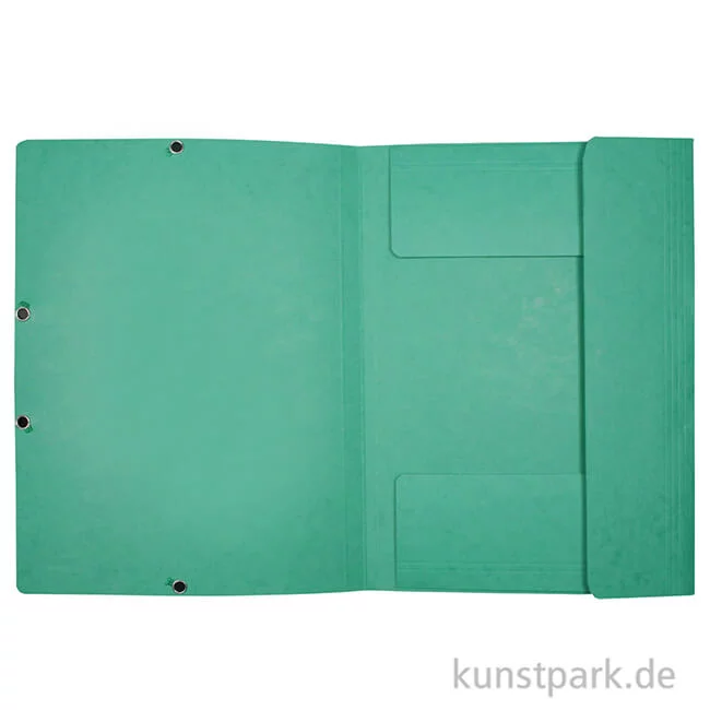 Artikelbild 2 des Artikels “Sammelmappe aus Manilakarton mit Gummiverschluss, DIN A4 Grün“