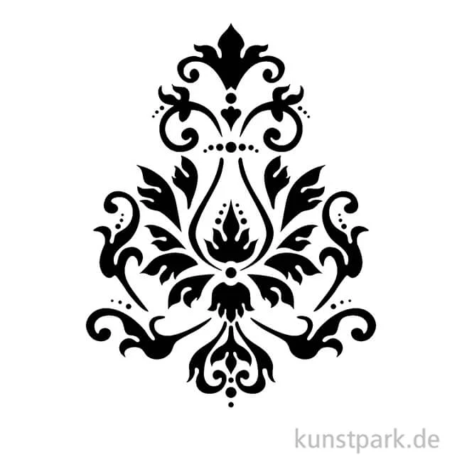 Artikelbild 2 des Artikels “Schablone 30,5x30,5 cm - Brokatmotiv “