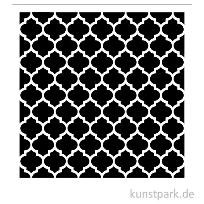 Artikelbild 2 des Artikels “Schablone 30,5x30,5 cm - Waben klassisch “