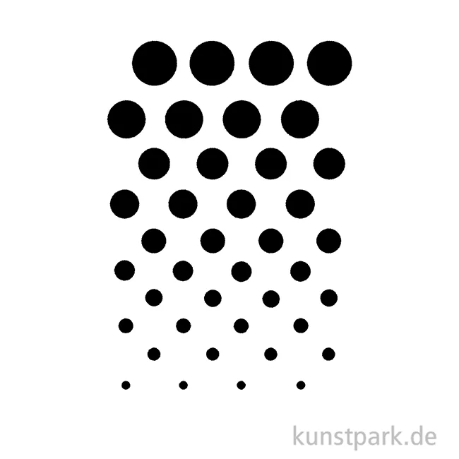 Artikelbild 2 des Artikels “Schablone - Muster Circles, A5 “