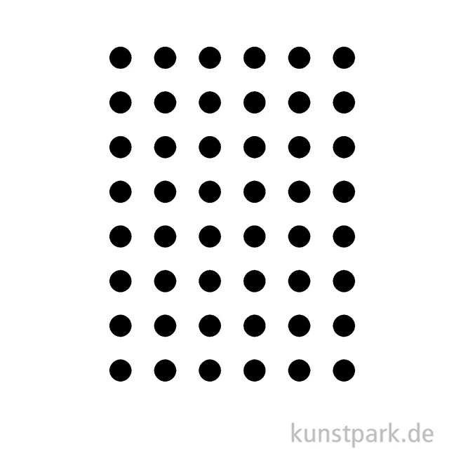 Artikelbild 2 des Artikels “Schablone - Muster Punkte, Dots, A5 “