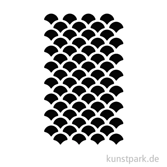 Artikelbild 2 des Artikels “Schablone - Muster Scales, A5 “