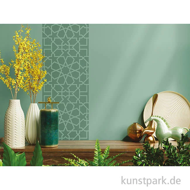 Artikelbild 2 des Artikels “Schablone - Oran Muster, 20 x 30 cm “