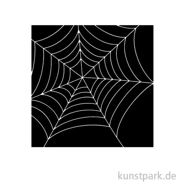 Artikelbild 2 des Artikels “Schablone - Spinnennetz, Größe 110x110 mm “
