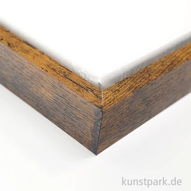 Artikelbild 2 des Artikels “Schattenfugenrahmen mit Keilrahmen - Walnuss “