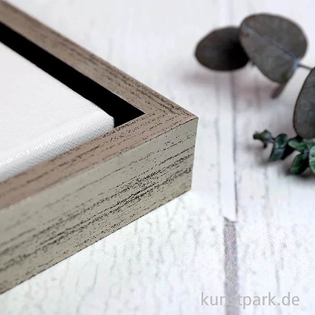Artikelbild 2 des Artikels “Schattenfugenrahmen mit Keilrahmen - Silber “