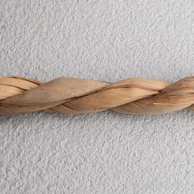 Artikelbild 2 des Artikels “Schilfgras Seil zum Flechten, gedreht, Natur, 8 mm ø, 10 Meter “