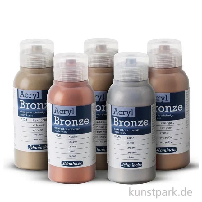 Artikelbild 2 des Artikels “Schmincke Acryl-Bronzen 150 ml “