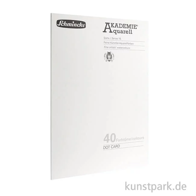 Artikelbild 2 des Artikels “Schmincke AKADEMIE Aquarell Dot Card - Farbkarte mit 40 Farbtönen “