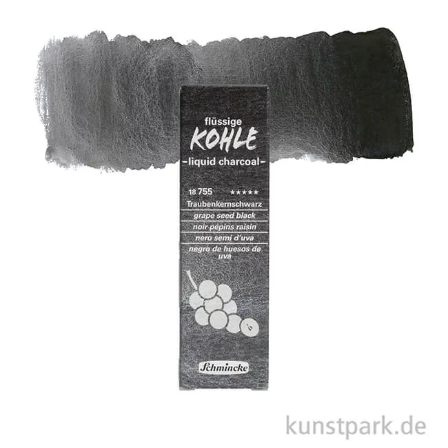 Artikelbild 2 des Artikels “Schmincke Flüssige Kohle Traubenkernschwarz 15 ml “
