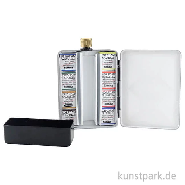 Artikelbild 2 des Artikels “Schmincke HORADAM Aquarellkasten mit 8 halben Näpfchen + Tank “