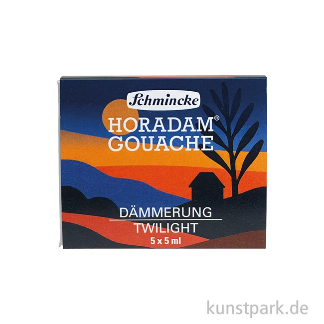 Artikelbild 2 des Artikels “Schmincke HORADAM Gouache Kartonset, Dämmerung, 5 x 5 ml “