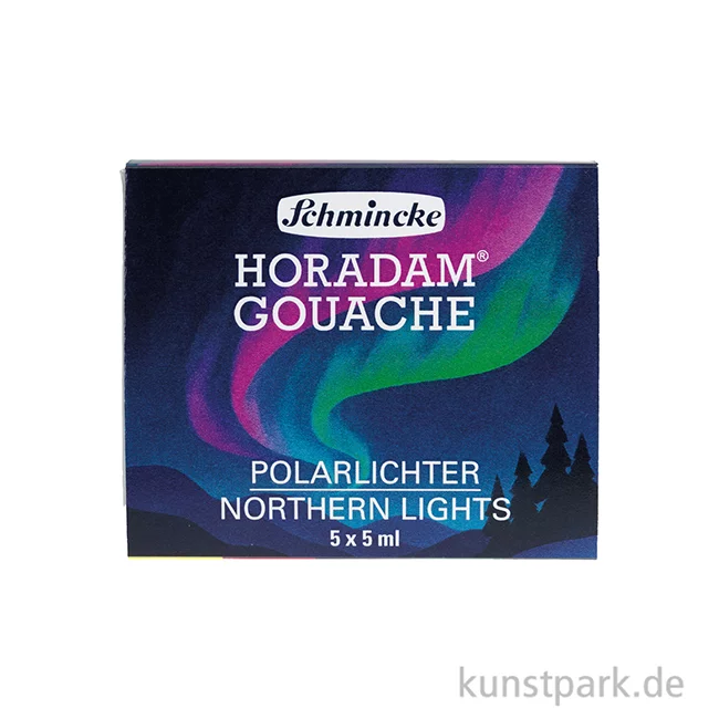 Artikelbild 2 des Artikels “Schmincke HORADAM Gouache Kartonset, Polarlicht, 5 x 5 ml “