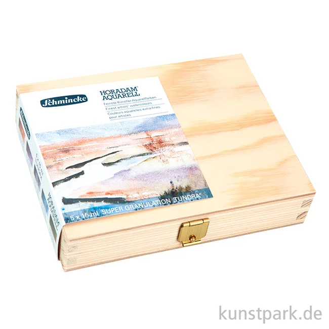 Artikelbild 2 des Artikels “Schmincke HORADAM Supergranulierend Tundra - Holzkasten 5 x 15 ml “