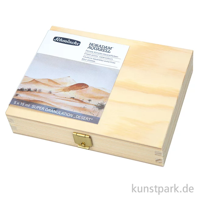 Artikelbild 2 des Artikels “Schmincke HORADAM Supergranulierend Wüste - Holzkasten 5 x 15 ml “