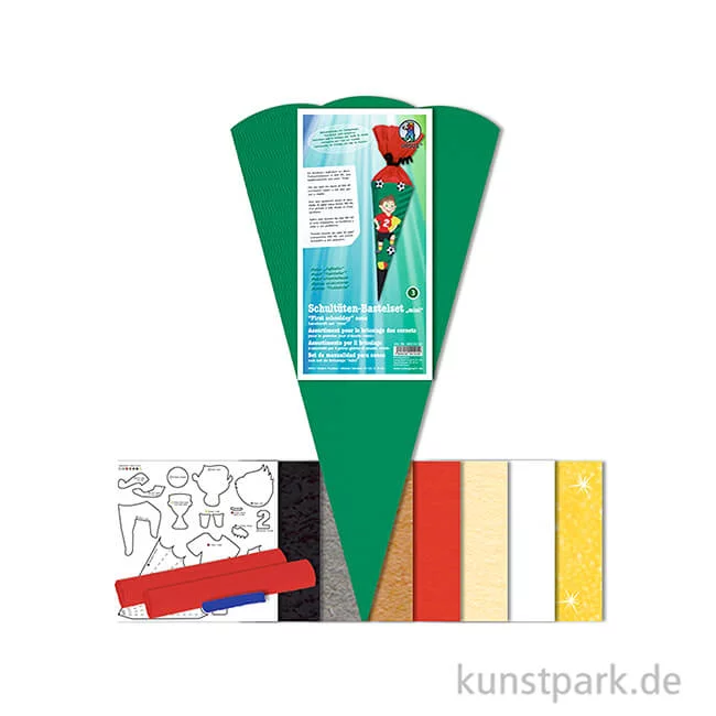 Artikelbild 2 des Artikels “Schultüten-Bastelset Mini - Fußballer, mit umfangreichem Zubehör “