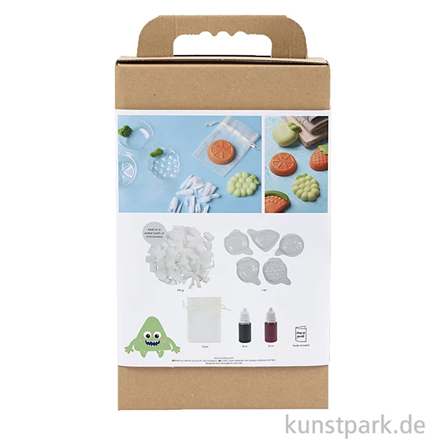 Artikelbild 2 des Artikels “Seifengießen Set - Früchte, Grün, Orange “